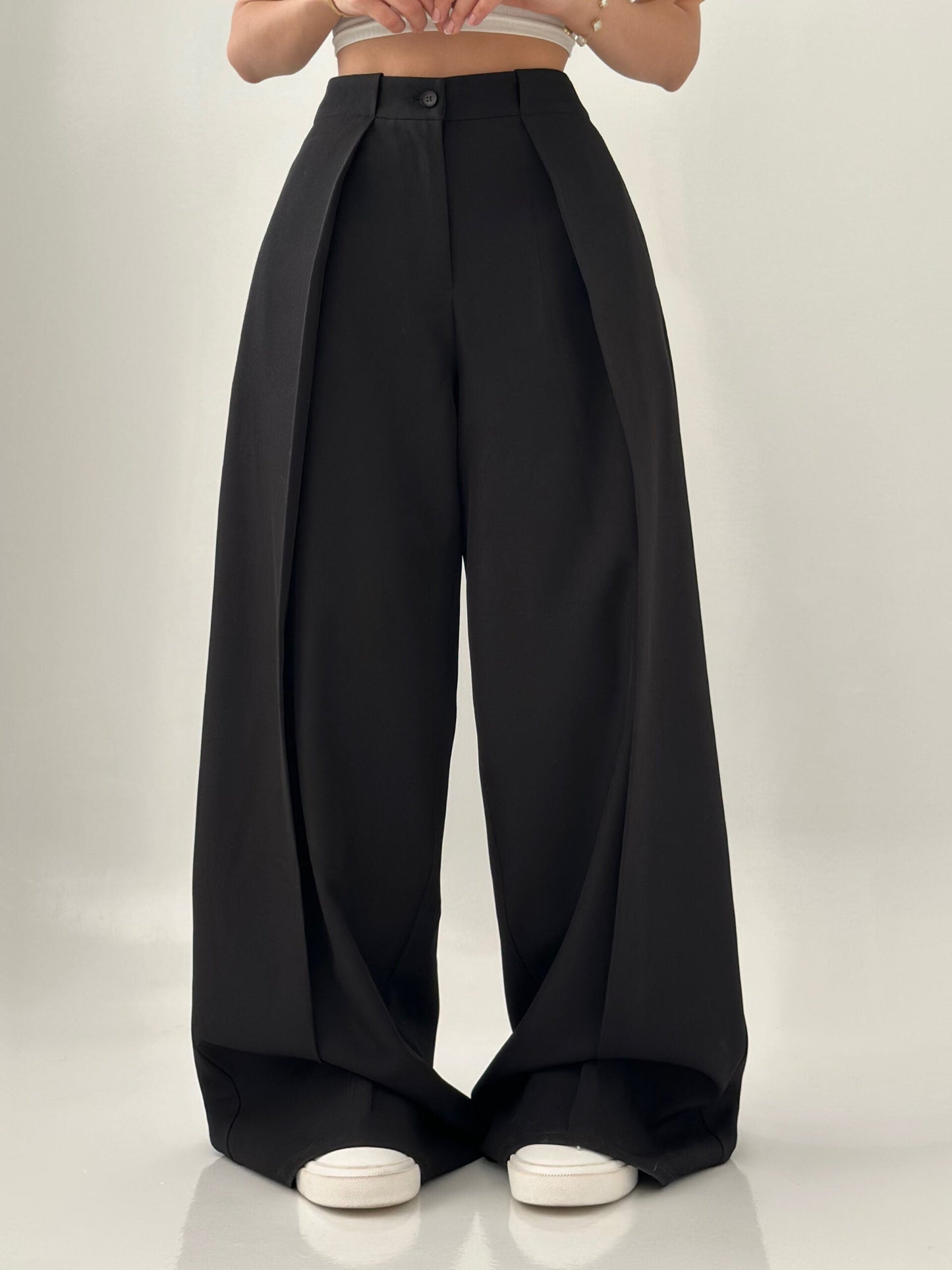 ELARA PARIS™ -Pantalon Palazzo Fluide Élégance