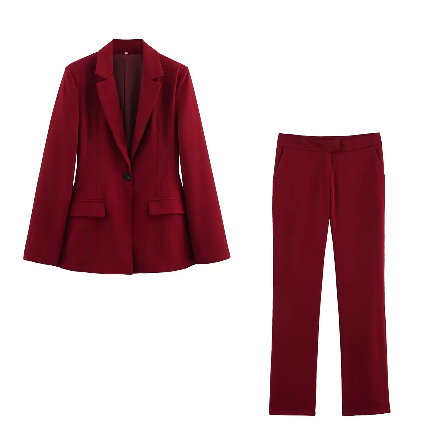 ELARA PARIS™ | Tailored Power Suit – Ensemble Blazer & Pantalon 2 Pièces