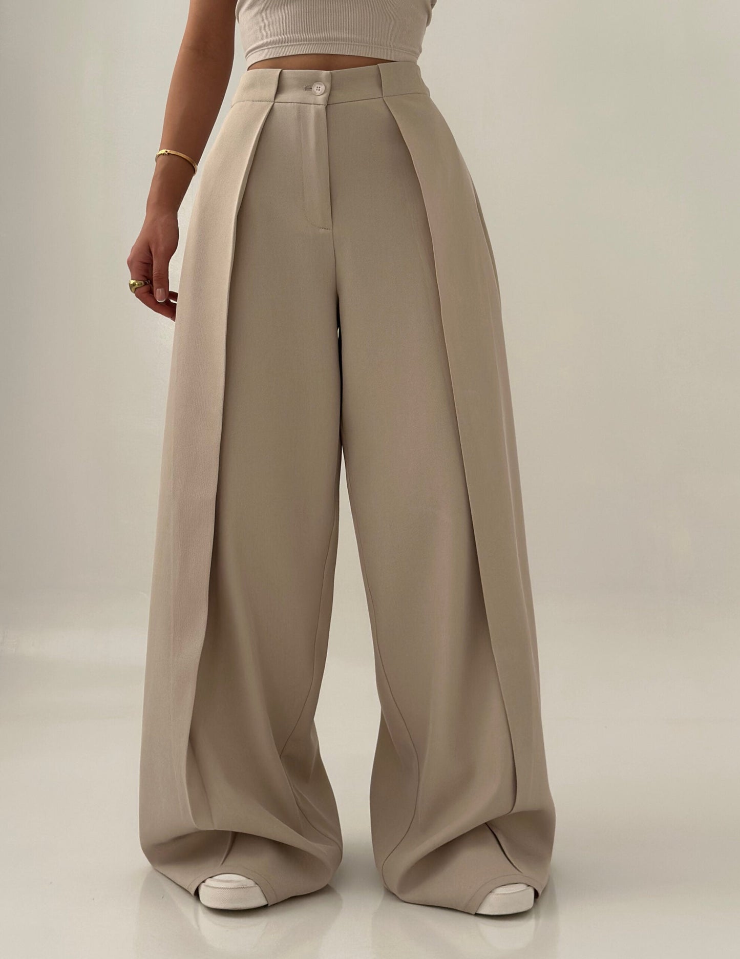 ELARA PARIS™ -Pantalon Palazzo  Fluide Élégance