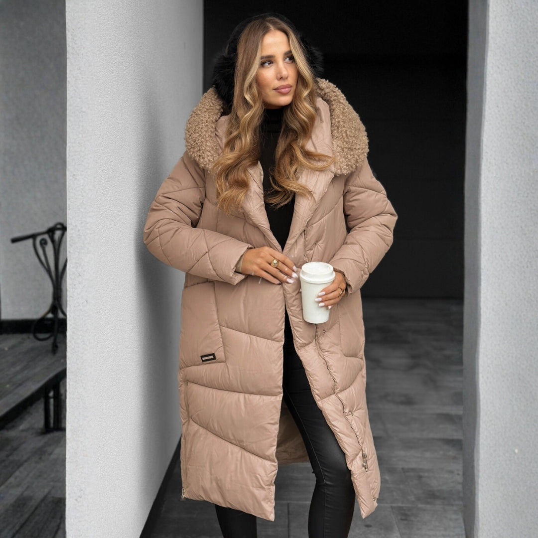 ELARA PARIS™ | Manteau Élise – Élégance Hivernale & Chaleur Absolue