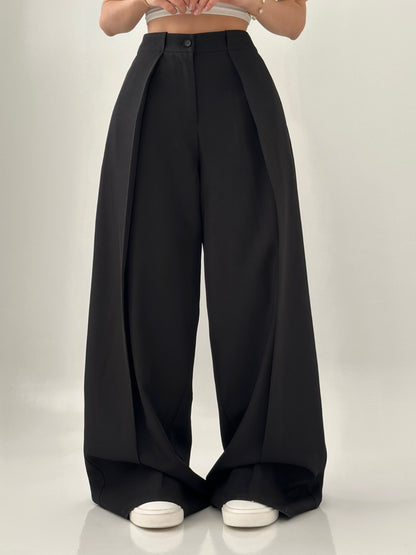 ELARA PARIS™ -Pantalon Palazzo  Fluide Élégance