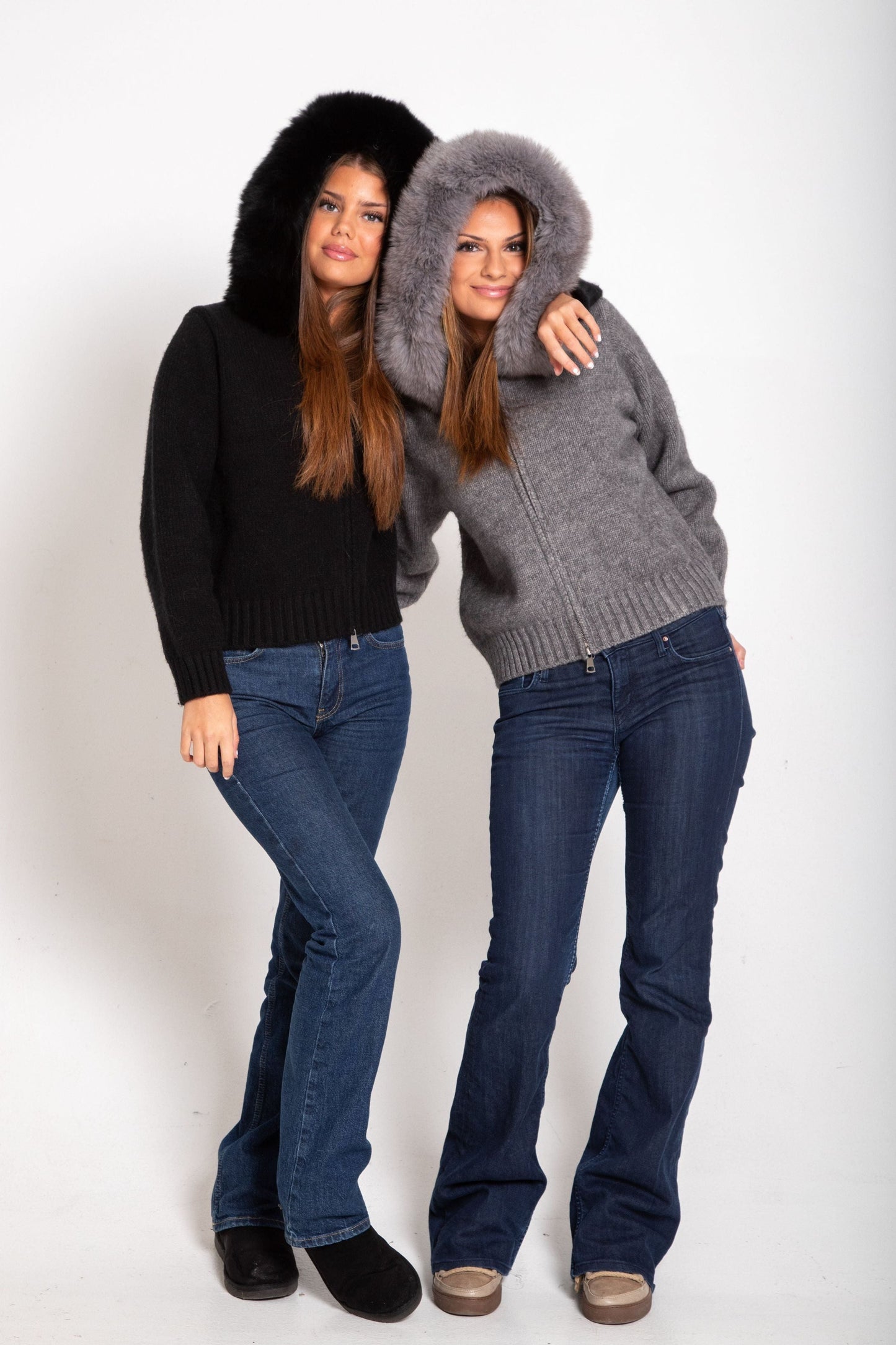 ELARA PARIS™ | Veste Alessa en Fausse Fourrure – Luxe Douillet & Élégance Hivernale