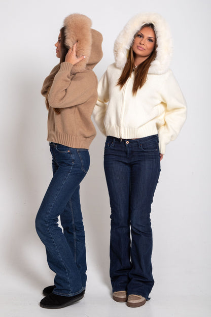 ELARA PARIS™ | Veste Alessa en Fausse Fourrure – Luxe Douillet & Élégance Hivernale