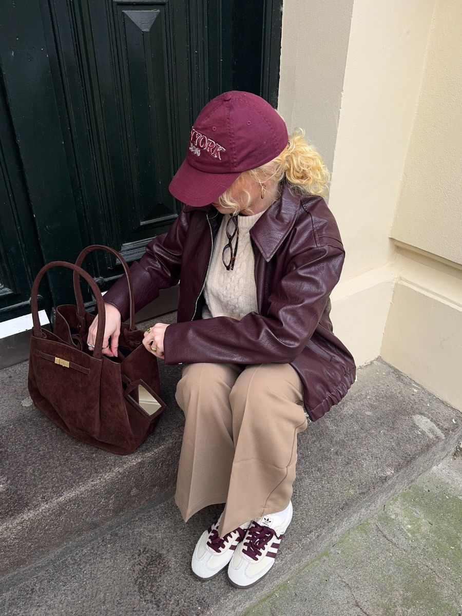 ELARA PARIS™ | Veste Emmy en PU – Intemporelle & Allure Moderne