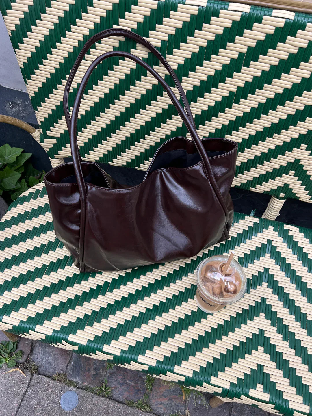 ELARA PARIS™ | Sac épaule Mones en cuir – Élégance moderne & praticité