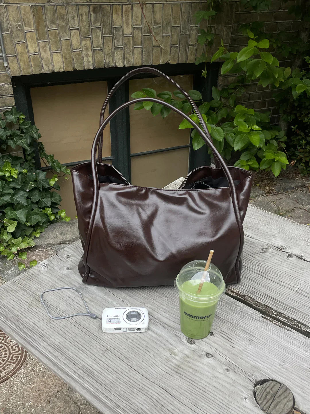 ELARA PARIS™ | Sac épaule Mones en cuir – Élégance moderne & praticité