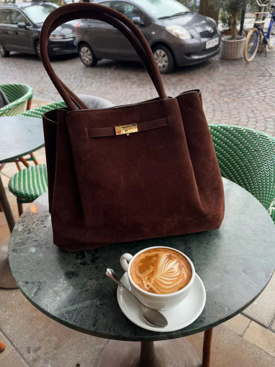 ELARA PARIS™ | Sac Lily en Cuir Véritable – Élégance Intemporelle & Raffinement