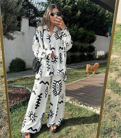 ELARA PARIS™ | Ensemble Fluide Tribal – Expression Audacieuse & Esprit Bohème-Chic