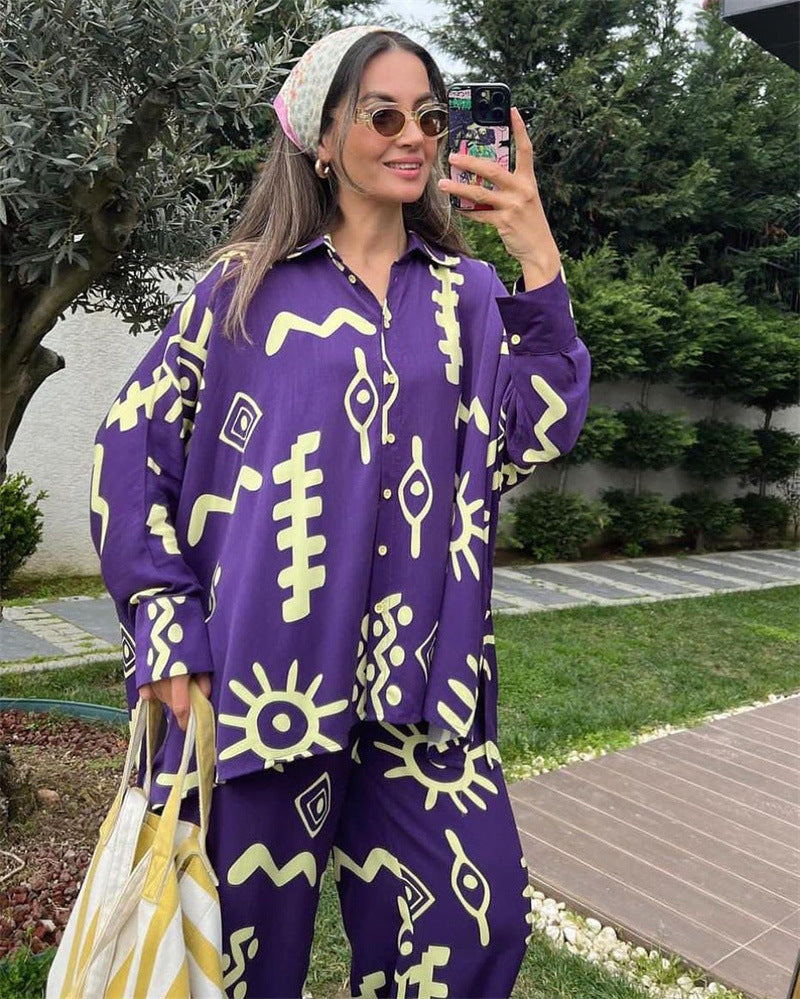 ELARA PARIS™ | Ensemble Fluide Tribal – Expression Audacieuse & Esprit Bohème-Chic