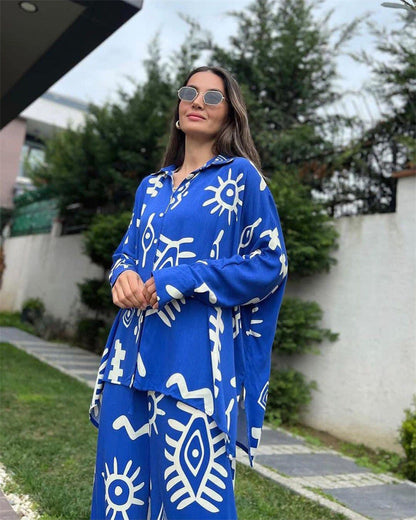 ELARA PARIS™ | Ensemble Fluide Tribal – Expression Audacieuse & Esprit Bohème-Chic