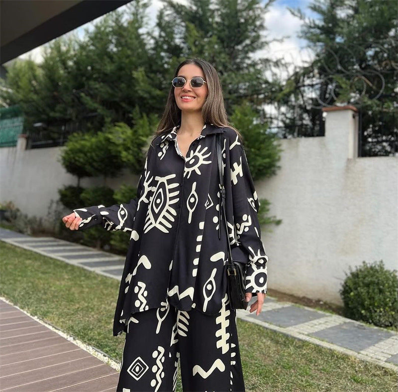 ELARA PARIS™ | Ensemble Fluide Tribal – Expression Audacieuse & Esprit Bohème-Chic